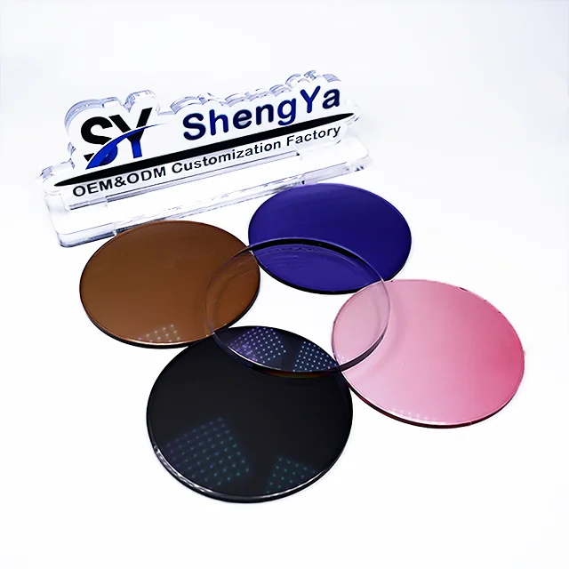 1 56 hmc фото серый 49 61 67 74 производителей CR39 очки lentes opticos оптические линзы