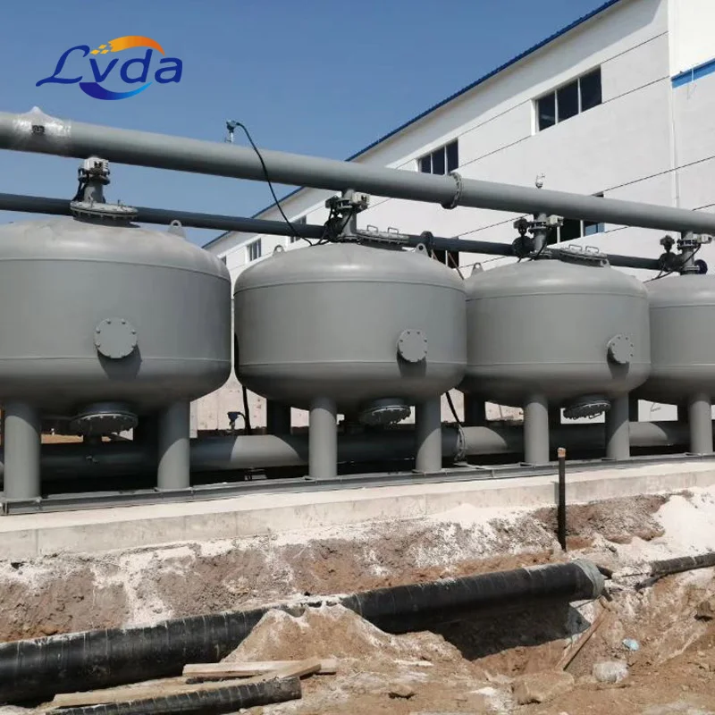 
automatic backwash industrial sand filter for water treatment purification plant 
