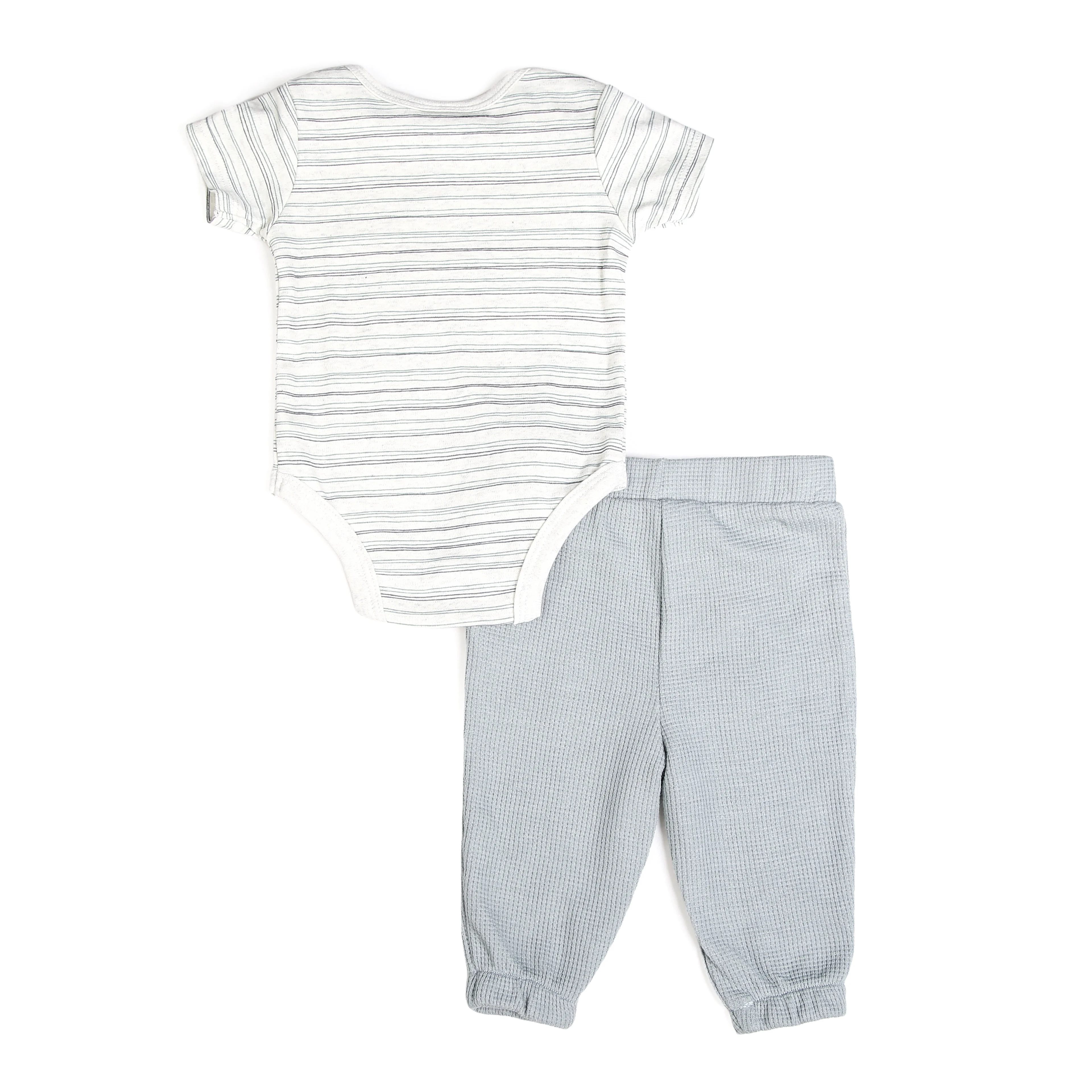 0-9 Months Newborn Baby Clothes Set Short Sleeve Infant Toddlers Bodysuit And Pants 2-Piece Baby Clothing