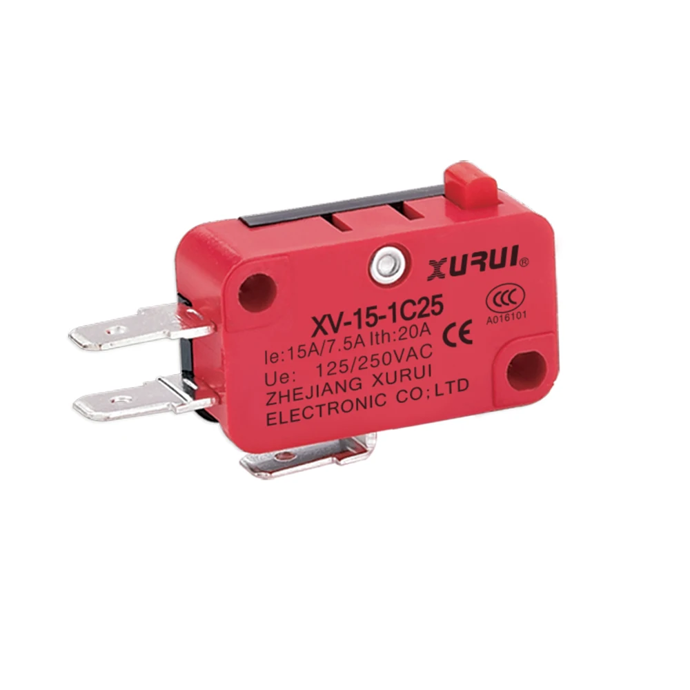V-15-1C25 (UL,TUV,CCC,CE,RoHS) 15A/250VAC 3 pins Snap Action Omron Micro Switch