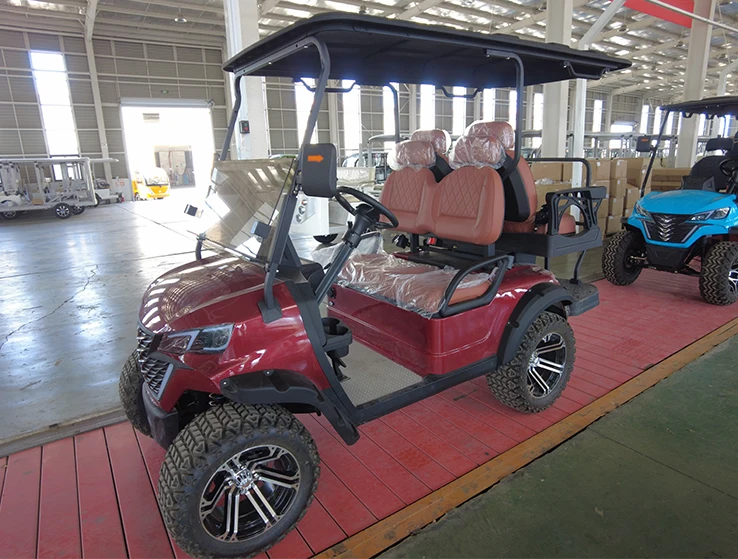 6 Seat Lithium Battery Golf Cart Adults Scooter 48V 60V  72V Electric Golf Car