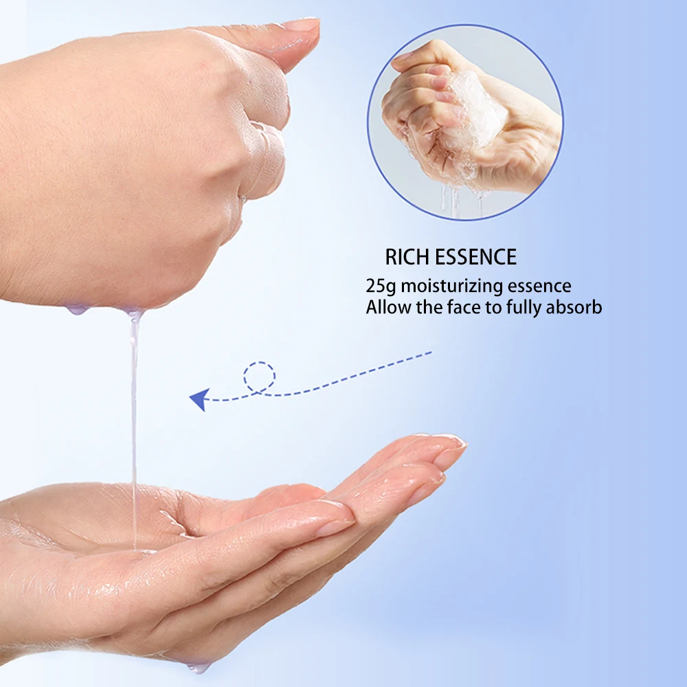 Private Label Custom Logo Beauty Face Mask Skin Care Collagen Hydrating Moisturizing Sheet Facial Mask