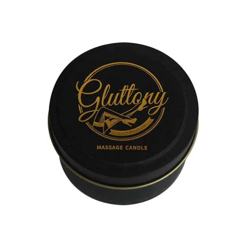 Ready to Ship Natural Soy wax Scented Massage Tin Candles with Essential Oil for Bath and Skin Care