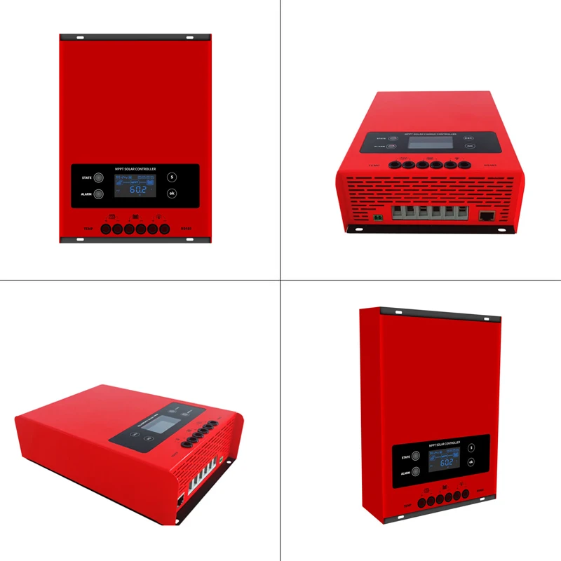 Guvenlik di carica 48V WiFi APP 4G Built In Batter 200VDC PV Solar Panel System LFP 60A IP65 MPPT Charge Controller