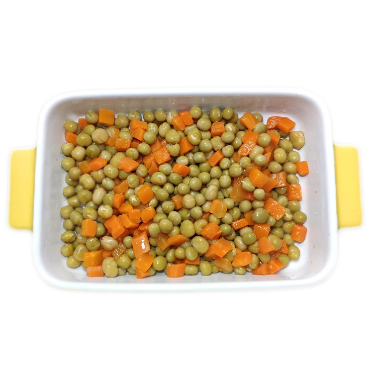 
Health And Nutrition Canned Vegetables Canned Green Peas With Carrot For Sale 