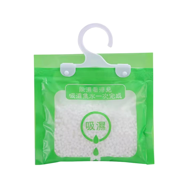 Private Label 220g Dry Agent Anti-humidity Bags Hanging Wardrobe Dehumidifier Bags High Quality Dehumidifier Moisture Absorbers