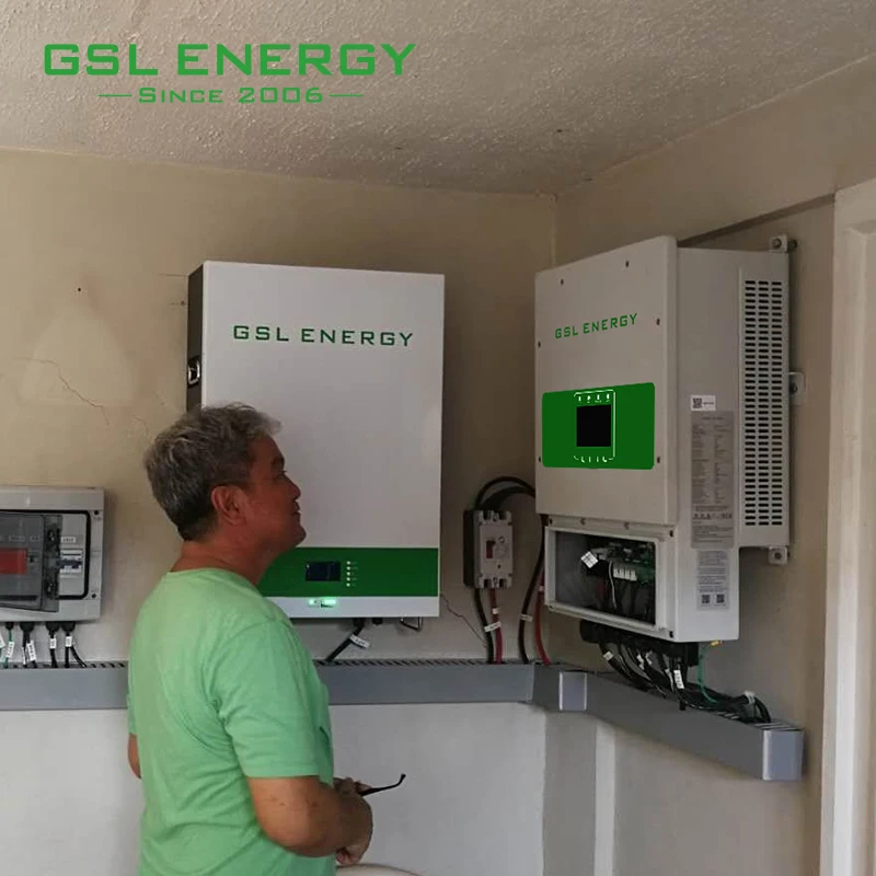 GSL Energy High Power 14.33Kwh Powerwall Battery 48V 51.2V 280Ah Lifepo4 Lithium Tesla Solar Home 48 V Powerwall Solar System