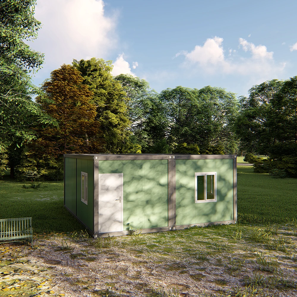 Multi-style light steel structure prefabricated container house is suitable for household and commercial use