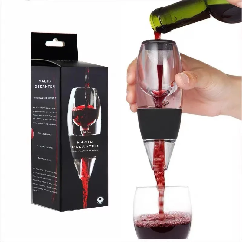 Red Wine Aerator pourer aerator wine Includes Base and strainer