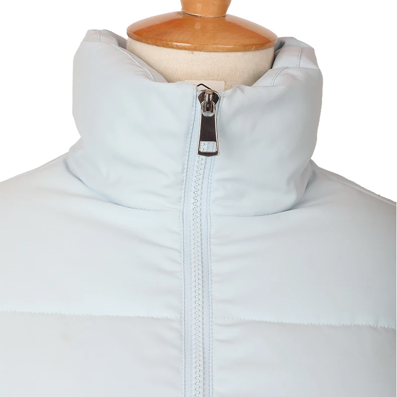 New Fashion Bubble Coat Solid Standard Collar Short  Winter Autumn Female Puffer padded Jacket