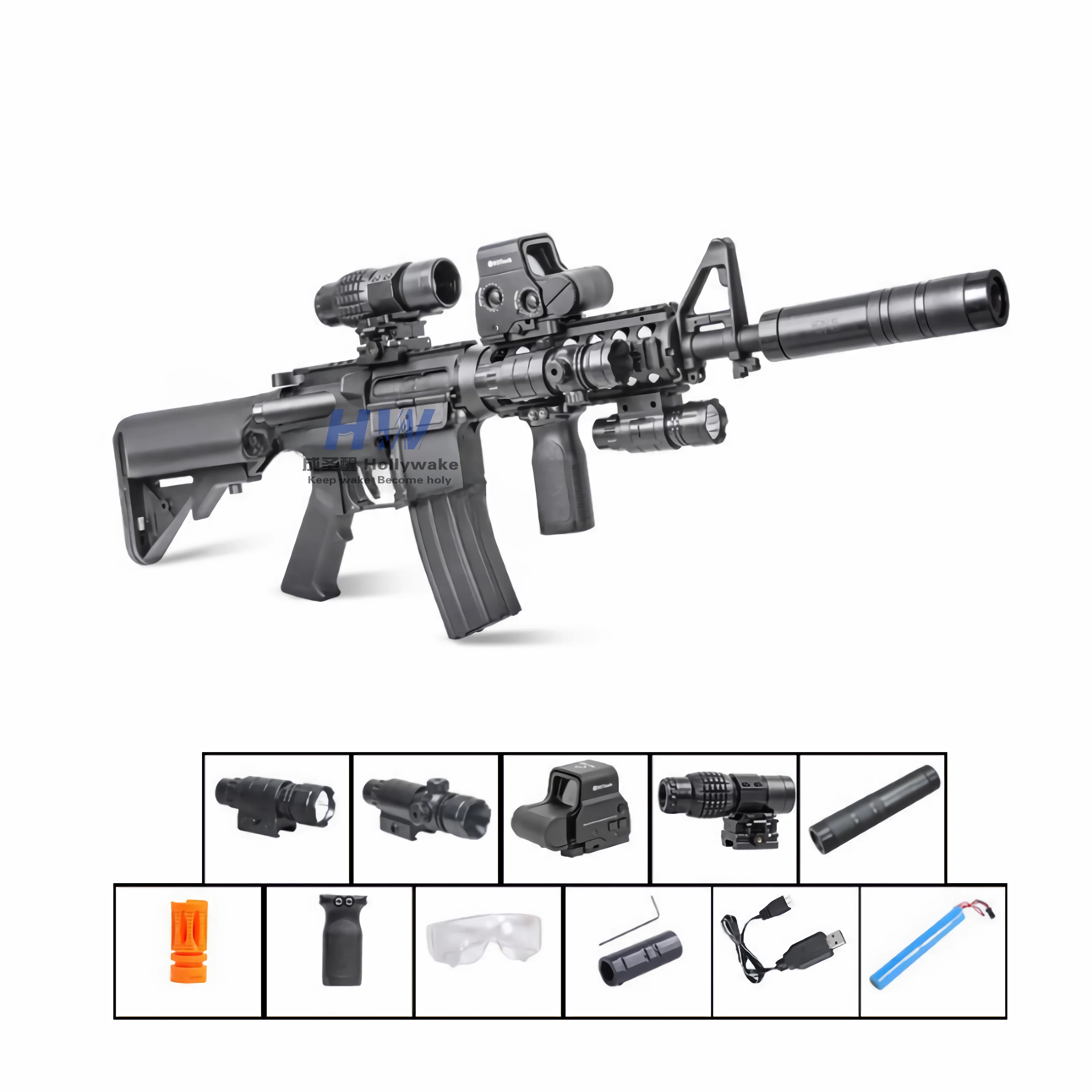 CYMA GQ M4A1 Electric gel blaster ball water toy gun with water beads