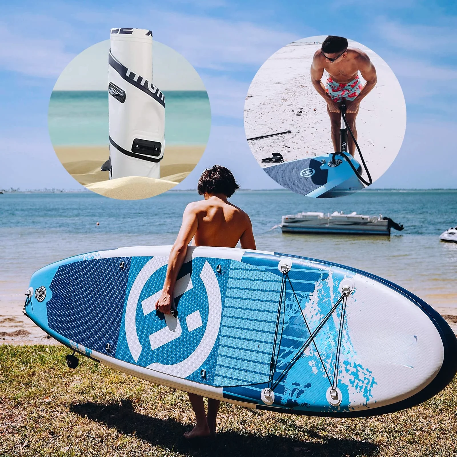 Manufacturer Customized Inflatable Stand Up Paddle Board  Sup Paddle Board Inflatable Supboard Sup