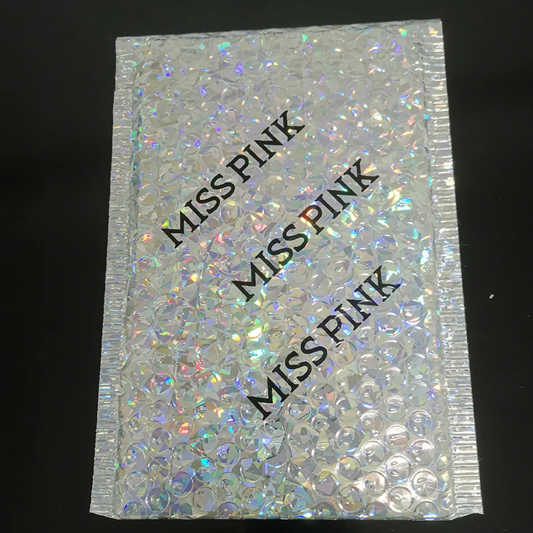 New Product Customized Bubble Mailer Courier Bags Printed Custom Made Shipping Envelopes Wrap Mailer Bubble Ship Mail Bag