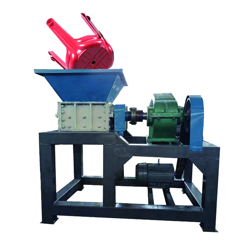 Custom Miracle S1000 Paper Other Rubber Recycling Machines Small Double Shaft Shredder
