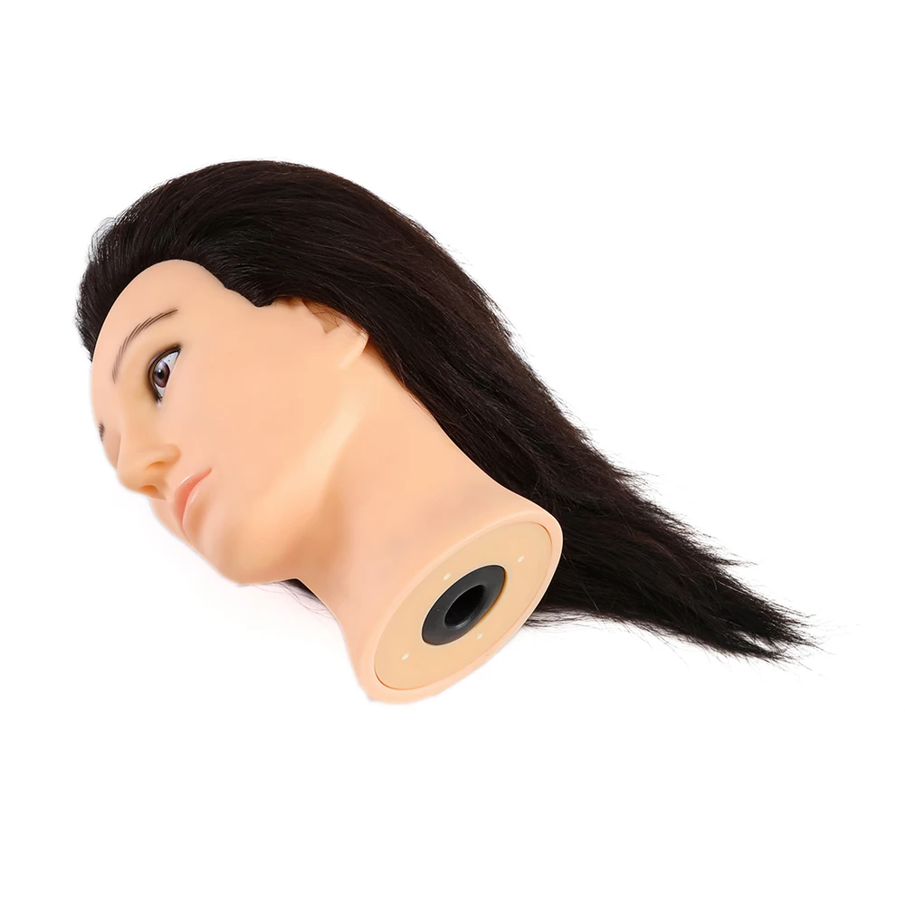 High quality Asian face shape male model wig training hair salon model display styling hair school hairstyle model