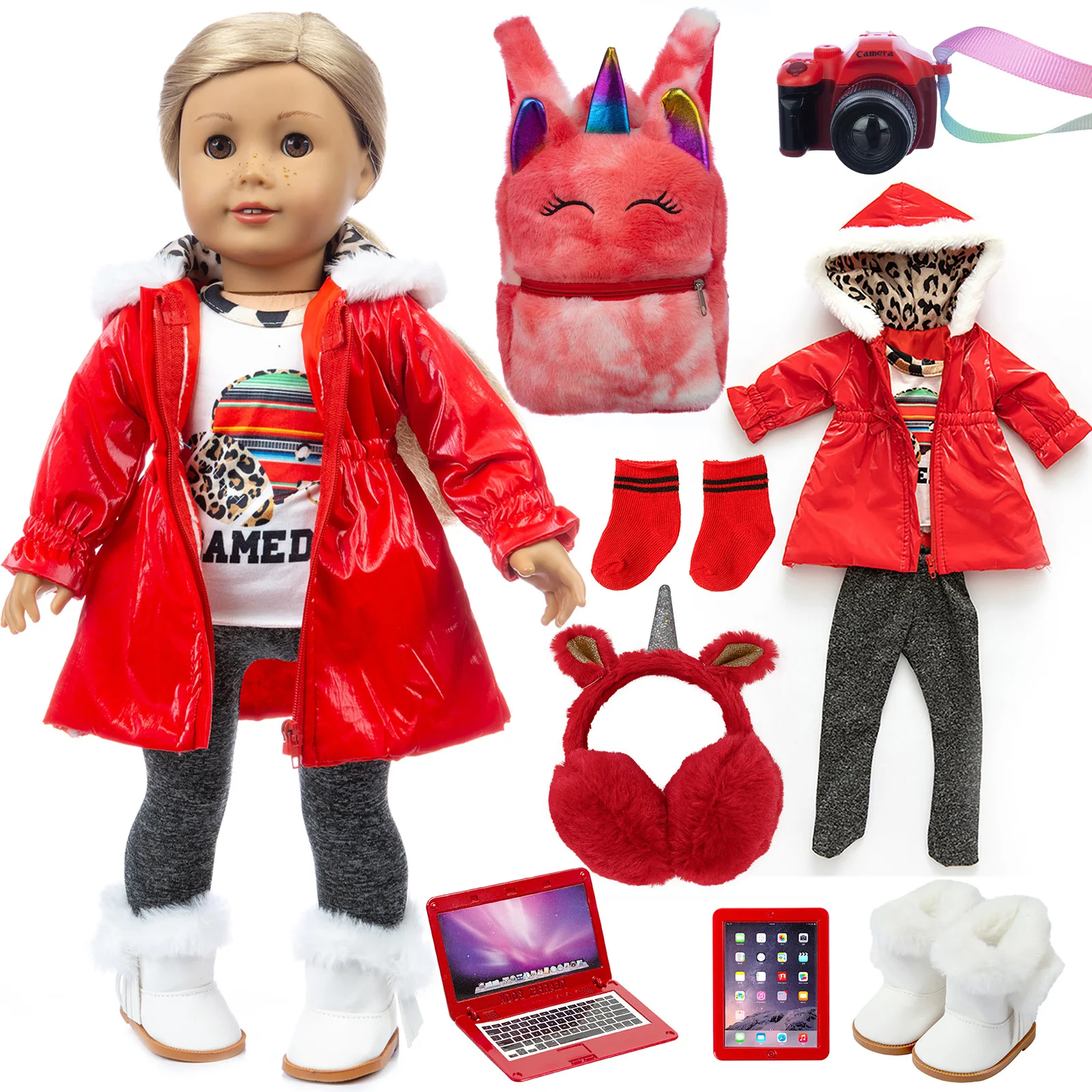 Wholesale Down Jacket Suit Soft Rubber Simulation Reborn Baby Dolls Silicone 18 Inch Doll Accessories Doll With Clothes