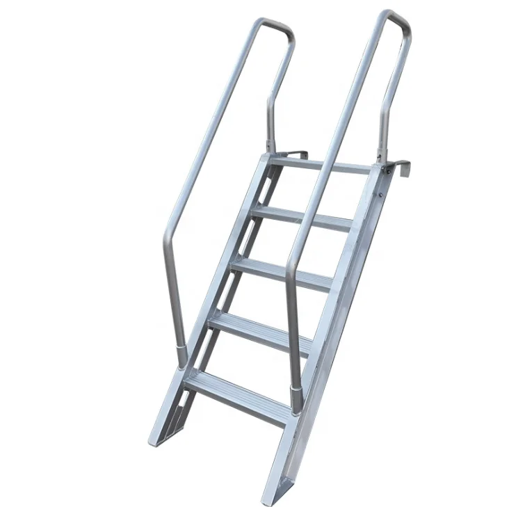 industrial safety steel ladder  step mast ladder stainless steel sailboat
