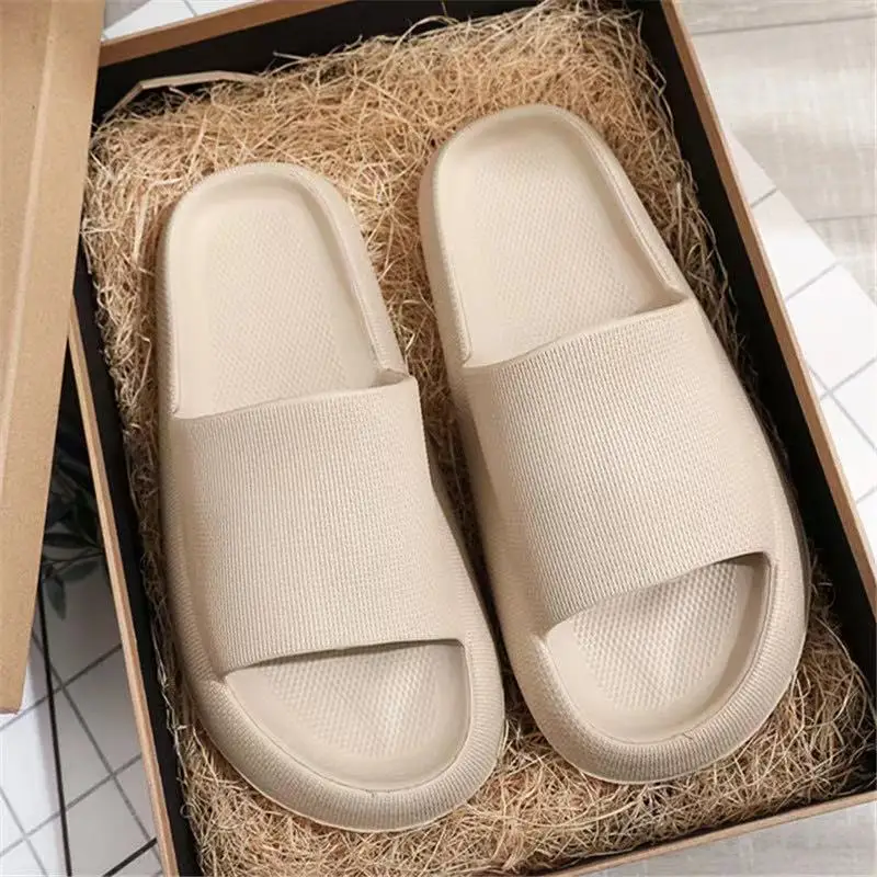Yezy Slippers For Wholesale Pillow Cloud Thick Platfoam Sole Slides Slippers For Men And Women