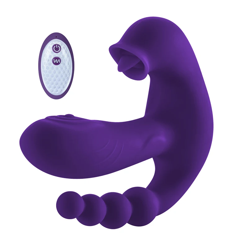 Vibrating Sex Toy Remote control 10X TRIPLE TEASER