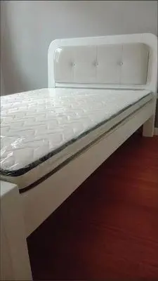 House Furniture Luxury Style Modern Bedroom Set Wooden Frame Double Size Bed Wood