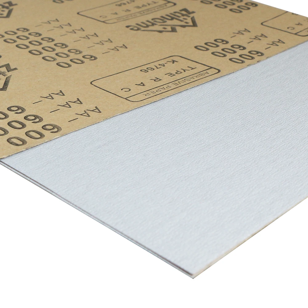 Dry Coated Zebra Sandpaper Abrasive Sandpaper for Wall Nail file Wood
