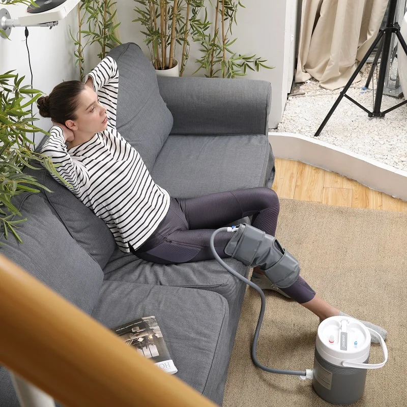 Cryo push Cold Therapy Knee Ankle Shoulder Back Pain Relief Physical Therapy Ice Water Cold Compression Therapy Machine System