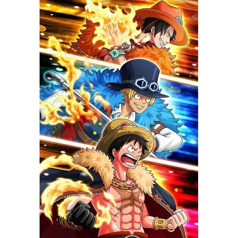 2024 New Arrival anime poster designs hot market new designs lenticular poster with frame
