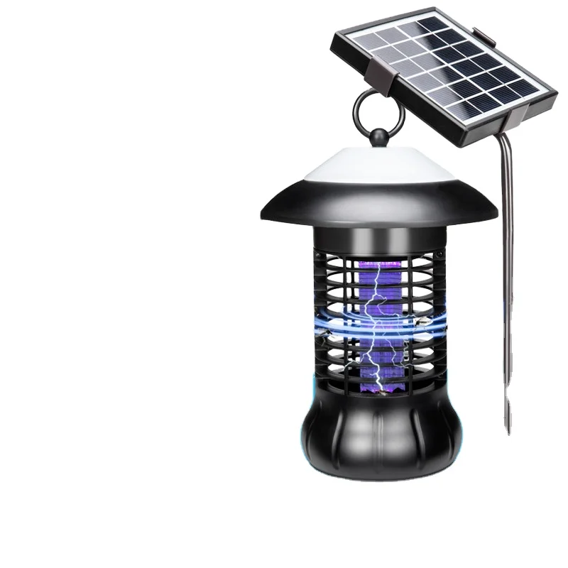Solar Mosquito killer lamp with lighting Function USB Charging long TIME Last Waterpropof solar mosquito killer lamp