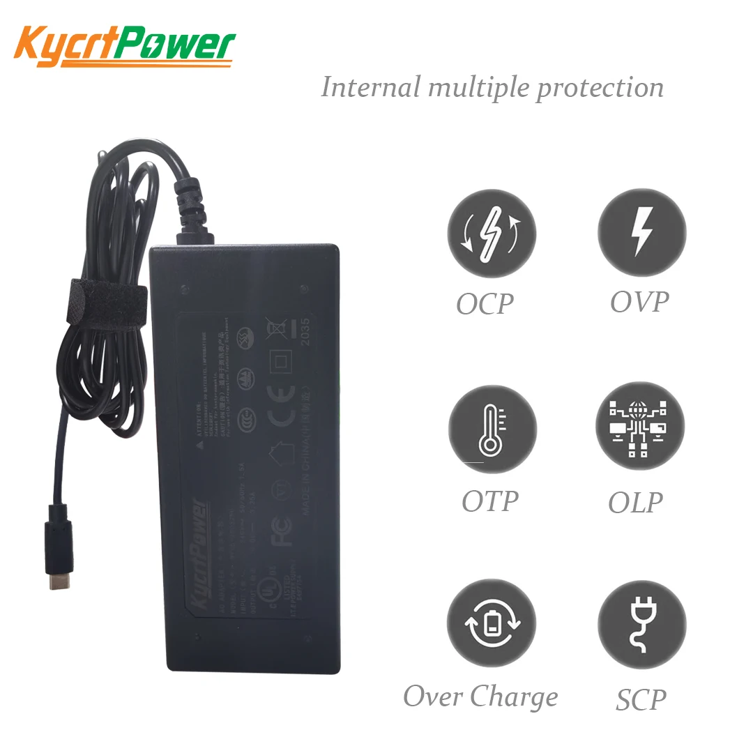 
Ac plug C6 C8 C14 black white adapter AC DC desktop charger adapter 36V1.8A 65W Switching Power Adaptor desktop power supply 