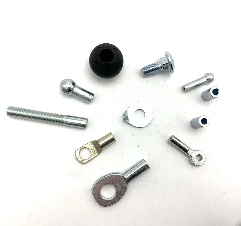 Rust-Resistance Gym Cable Fitness Equipment U Shape Clevis Fork Joint Gym Cable Stopper End Swage Eye And Ball Shank Cable End