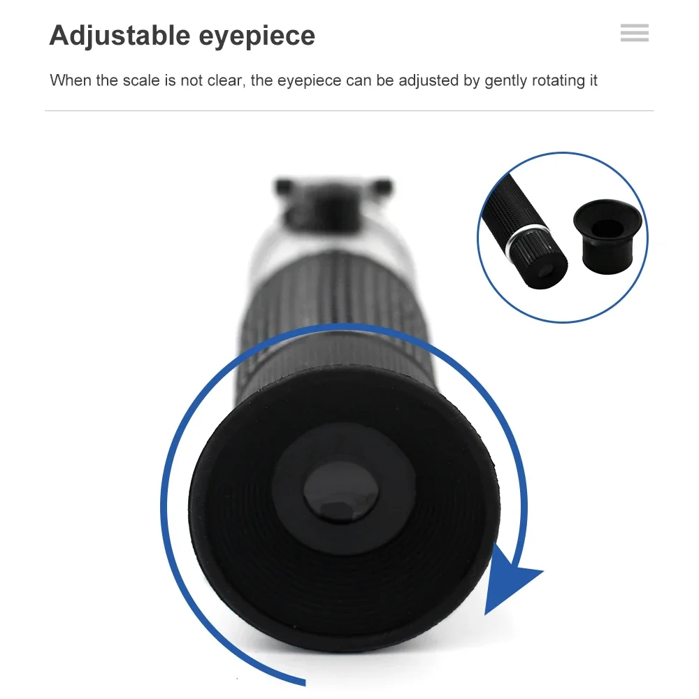 handheld brix meter refractometer with high precision for honey Digital refractometer
