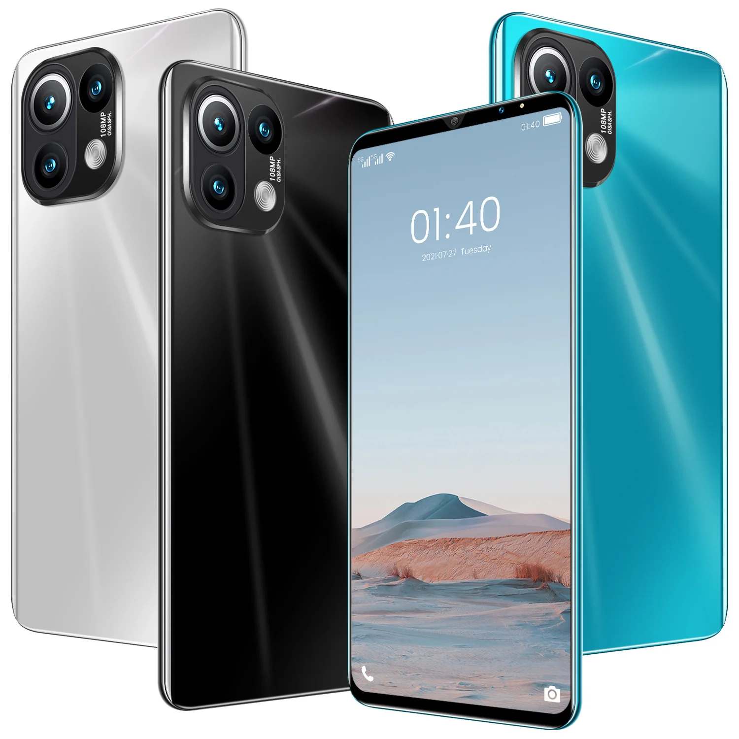 M12 Pro мобильный телефон 6 1 дюймовый экран смартфон Две SIM-карты Android сотовый