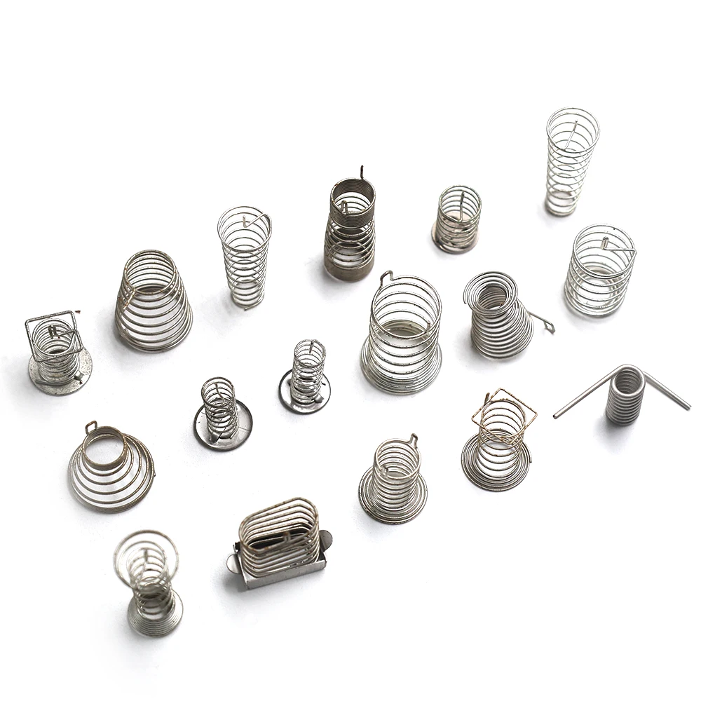 Custom battery spring part shrapnel copper conductive plate fasteners metal processing switch stamping parts