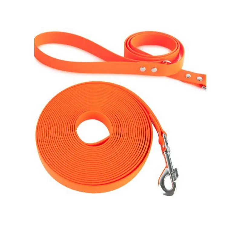 Outdoor Training Travel Walking Adjustable  Durable Waterproof PVC Dog Leash Pet big Dog Leash for Puppy Big Dogs