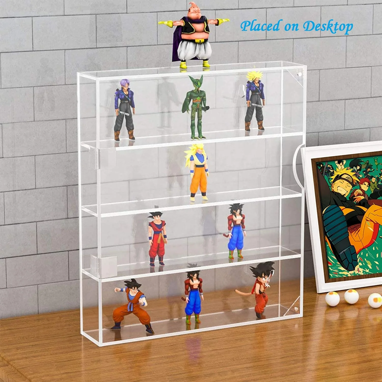 Clear Wall Mounted or Desktop Acrylic Storage Box Display Case For Mini Toys Funko Pop Collections