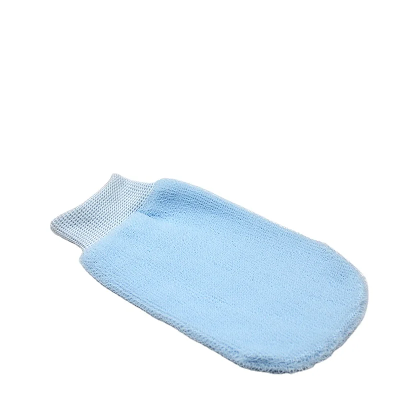 Customized Soft Cute Peeling Turkish Raw 100% Pure Raw Mulberry Exfoliating Scrub Glof Silk Exfoliating Body Bath Mitt