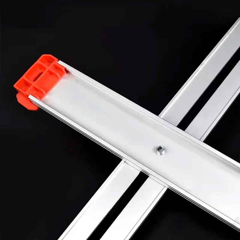 24 inch movable t-square measuring aluminum drywall a-square layout metric british angle t-shaped adjustable ruler tools