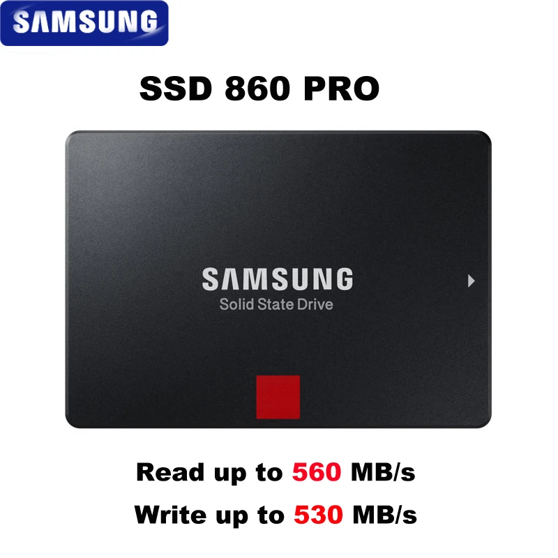 
SAMSUNG SSD 860 PRO 256GB 512GB Internal Solid State Disk HDD Hard Drive SATA3 2.5 inch Laptop Desktop PC 1TB 2TB 4TB 