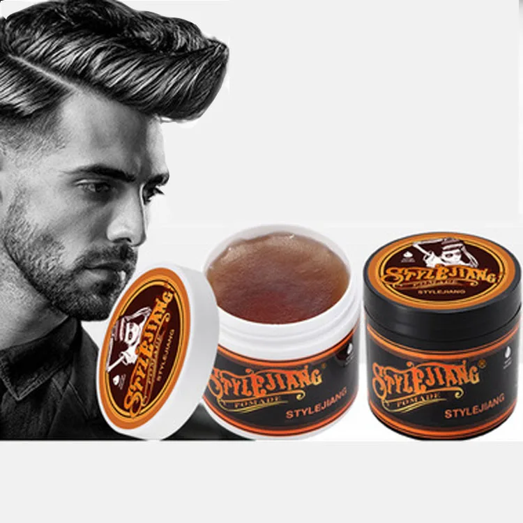OEM ODM Shine Color Hair Gel Wax Pomade Strong Hold Organic Temporary Hair Styling Mousse Wax Hair Color Wax