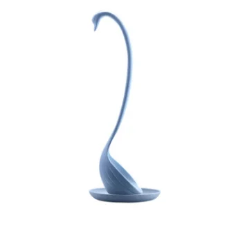 
Soup Creative Wheat Straw Tableware Dinnerware Swan Long Handle Multifunction Spoon Kitchen Tools 