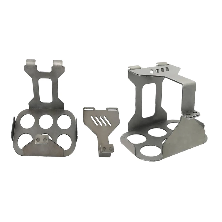 Factory Custom Bracket Battery Box Tray Stainless Aluminum Sheet Metal Cutting Bending Fabrication Battery Mount Tray