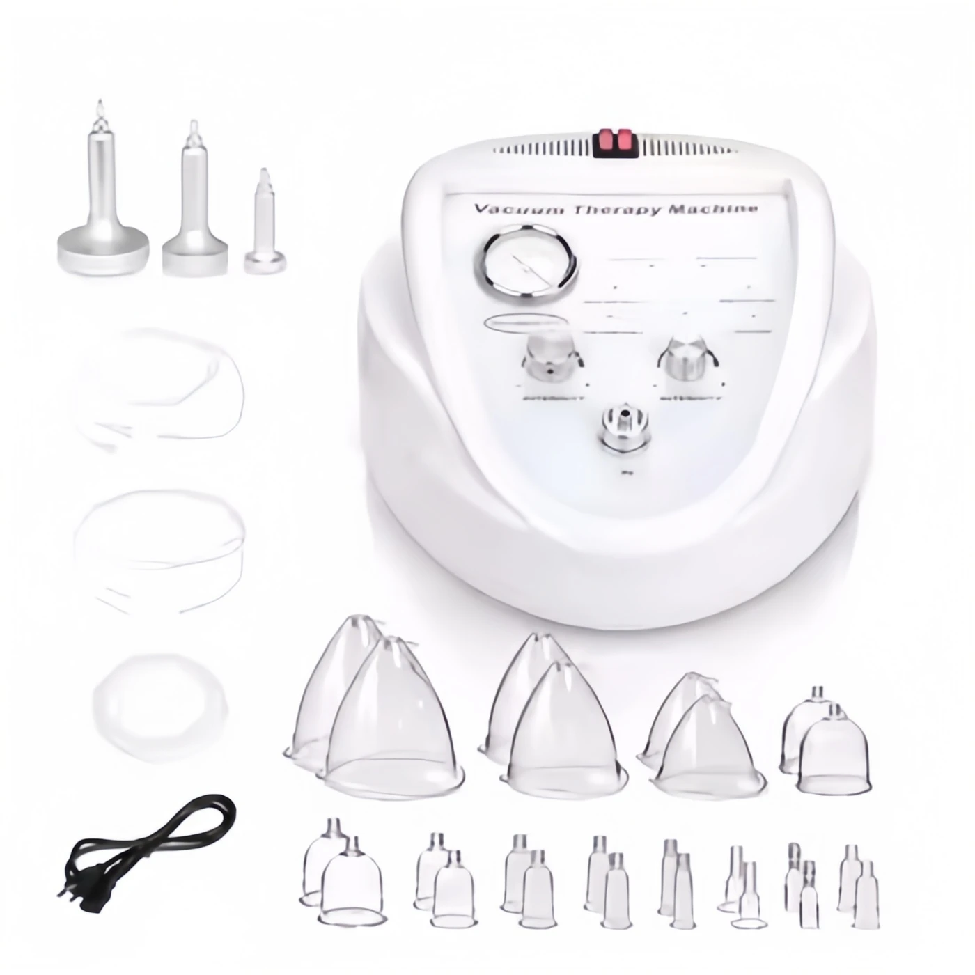 BBL Vacuum Breast Machine Vacuum Therapy Cupping Machine Bra Enhancement with 24 Cups