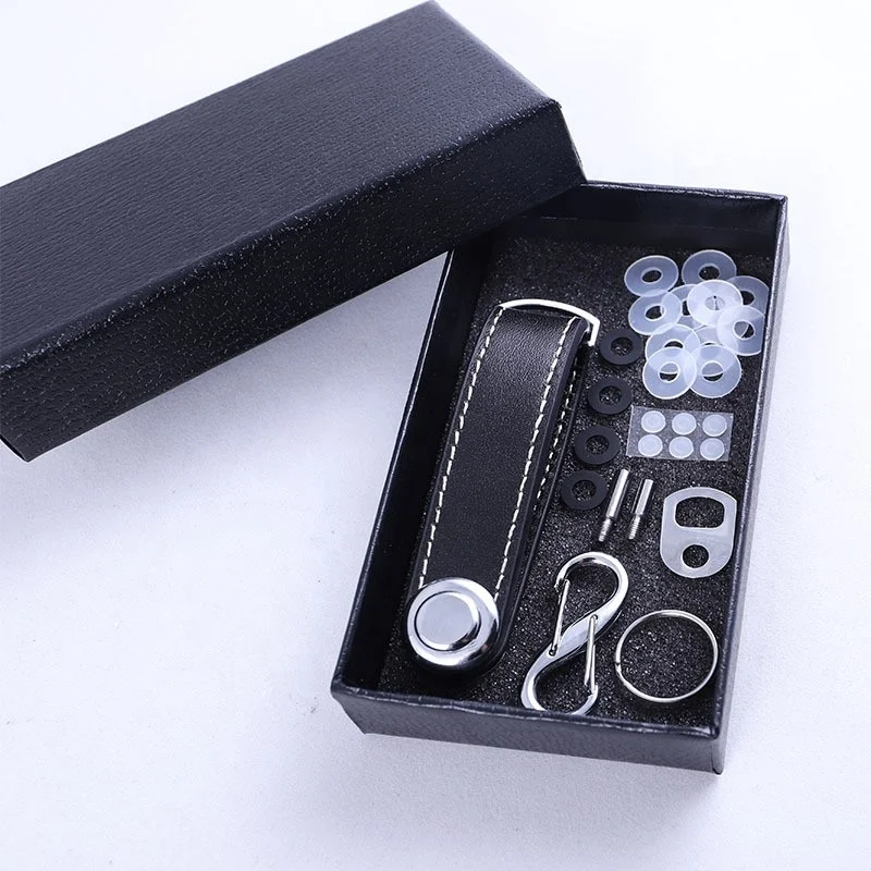 Key Pouch Case Holder Wallet Collector Pocket Key Organizer Smart Leather Keychain Trackable Key Holder