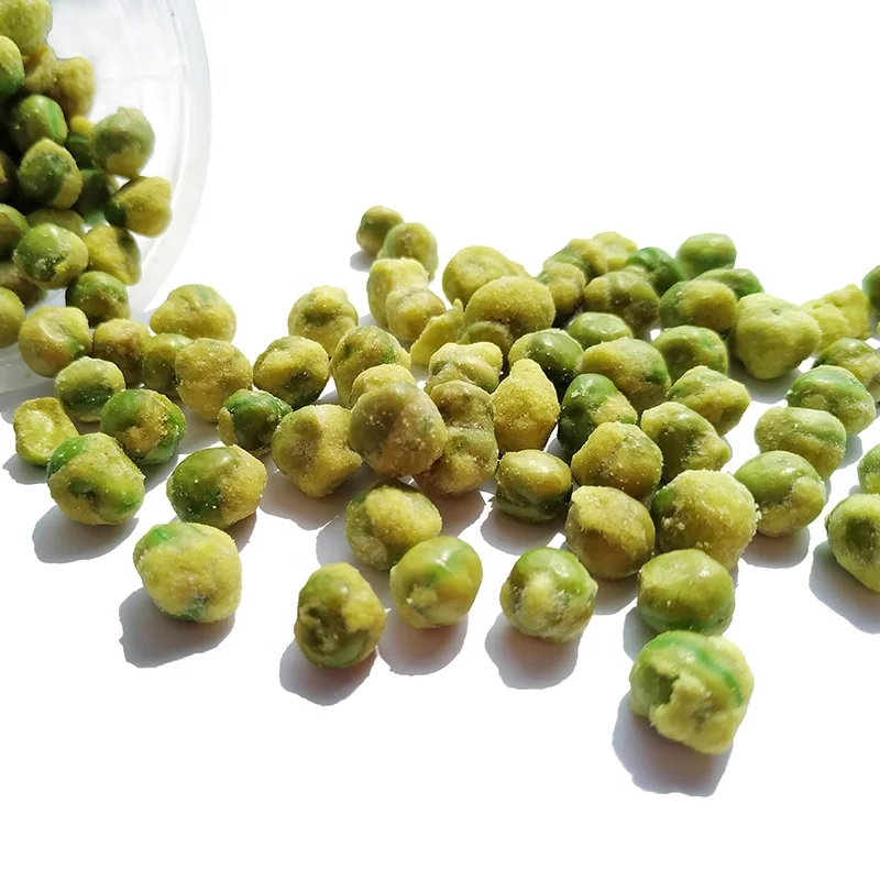 Hot Selling Factory Price Halal Certified Strawberry Wasabi Green Peas with BRC Certification