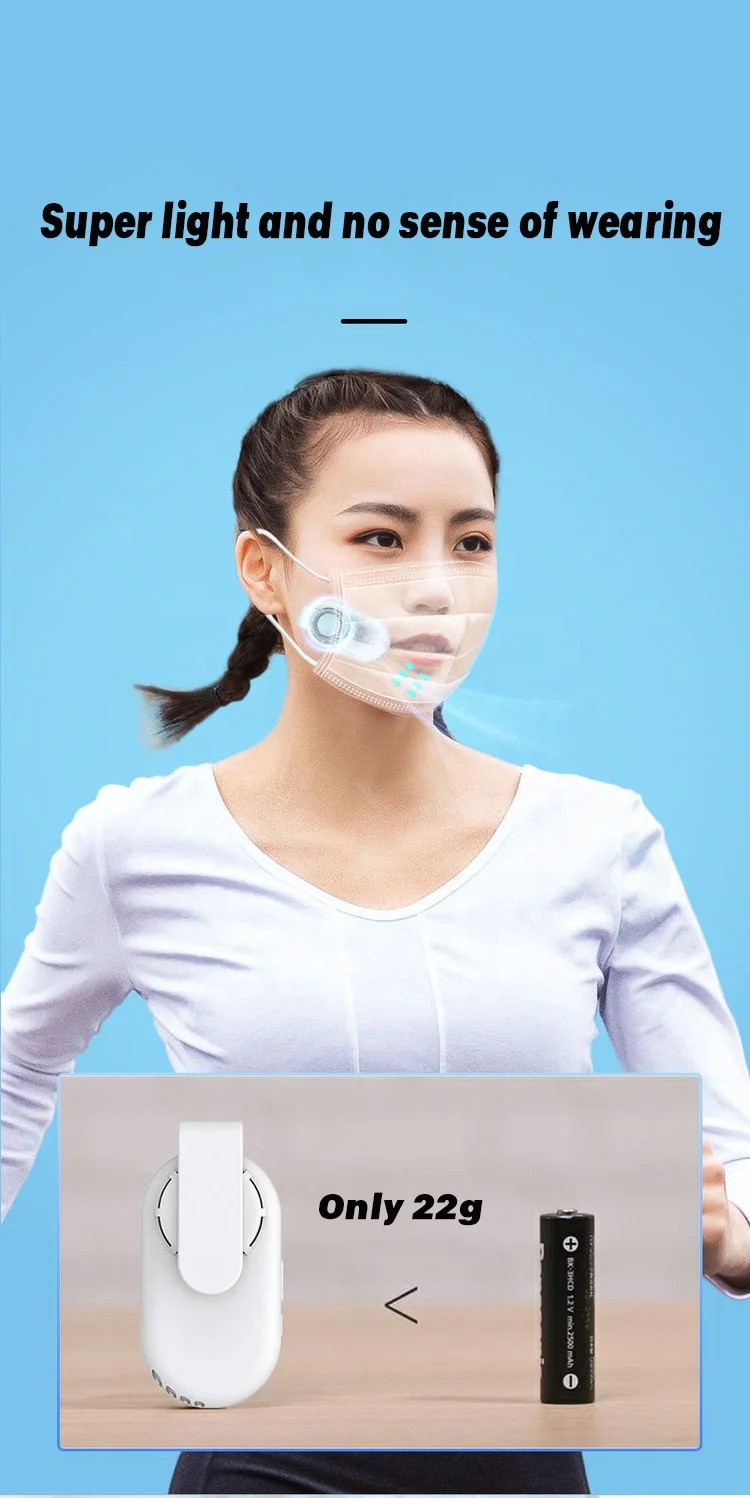 2021 New Design global popular portable fans  necklace fans