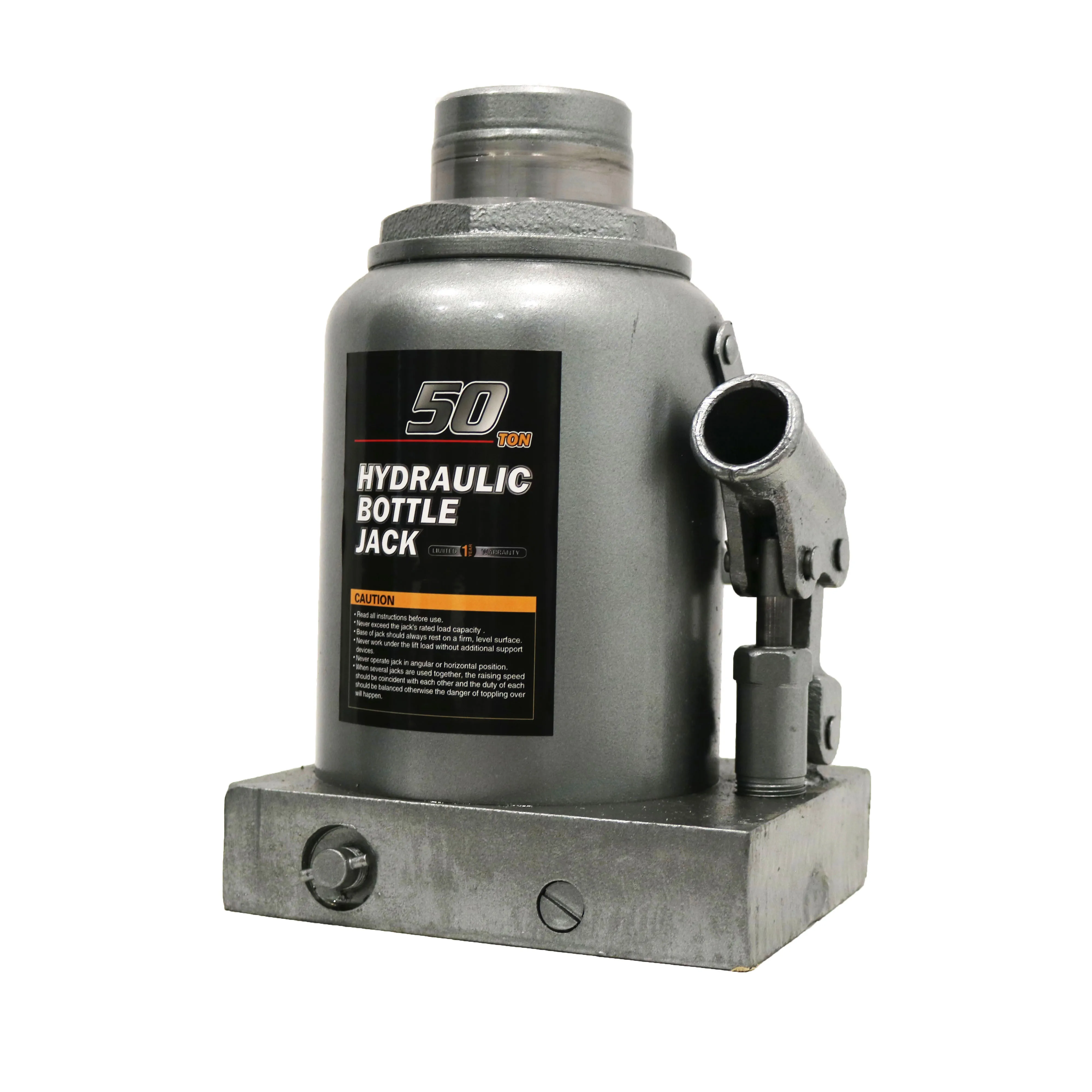 1 Year Warranty  50 ton Hydraulic bottle jack With Safety Valve