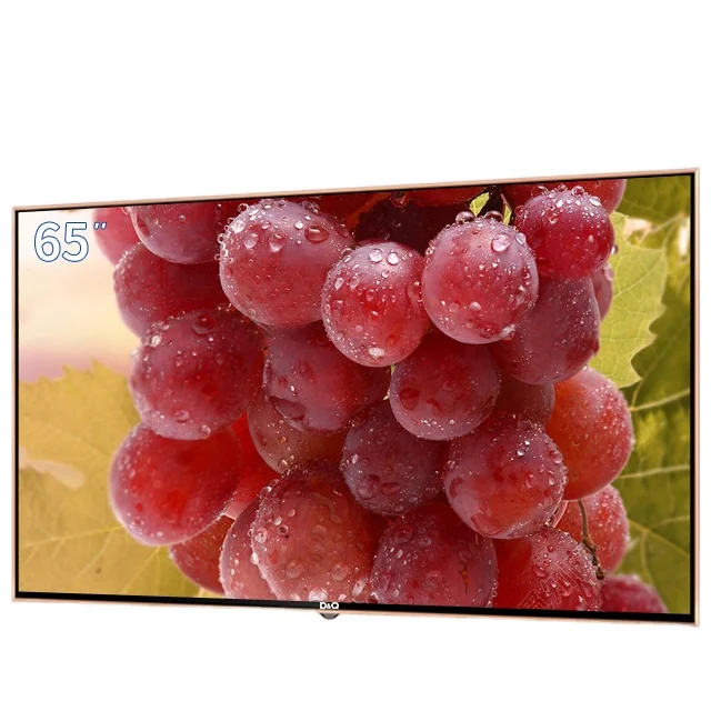 Television 65 Inch 4K Ultra-Thin HD Smart TV Explosion-Proof Led Curved Screen Wifi TV Fashion Design