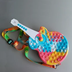 Factory Wholesale Silicone Bag Bubble Popper Toy Handbag Shoulder Bag Purse Case Fidget Pop Bag