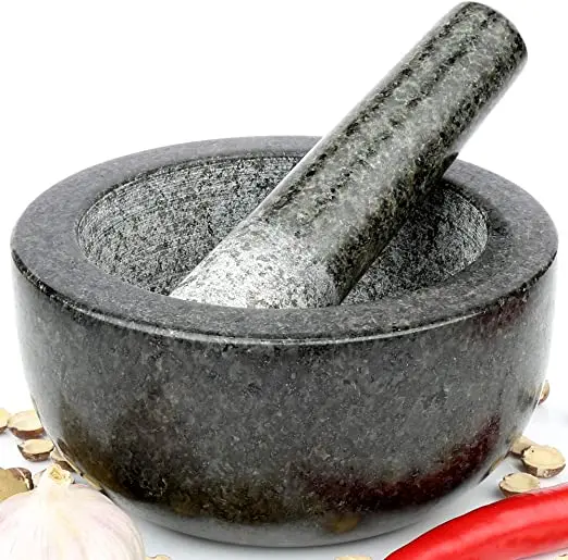 Kitchen Tools Mortar and Pestle Set Portable Handmade Marble Mortar and Pestle Spice Crusher Mortar and Pestle