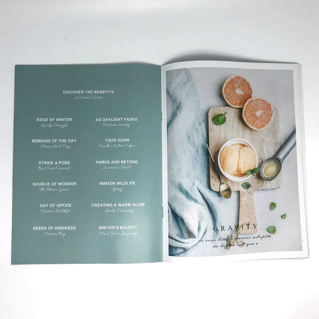 High Quality Fancy Oem Softcover Magazine Booklet Service Custom Book Printing